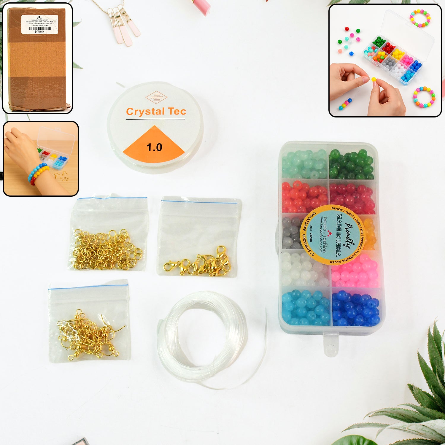 Premium Diy Jewellery Making Kit (1 Set)